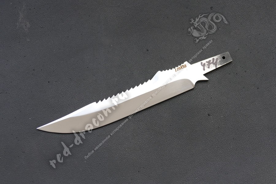Клинок кованный для ножа 110х18 "DAS474"